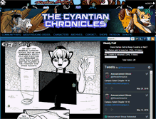 Tablet Screenshot of cyantian.net